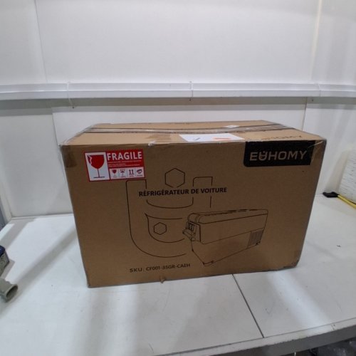 EUHOMY PORTABLE ELECTRIC CAR COOLER WITH APP CONTROL - 32QT - GREY/BLACK (MODEL: CF001-35GR) image 6