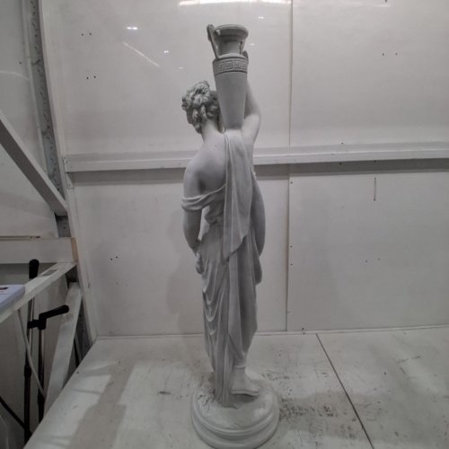 DESIGN TOSCANO DIONE THE DIVINE GREEK WATER GODDESS HANDCAST POLYRESIN STATUE - 38" - ANTIQUE STONE FINISH - (MODEL: KY799519) image 5