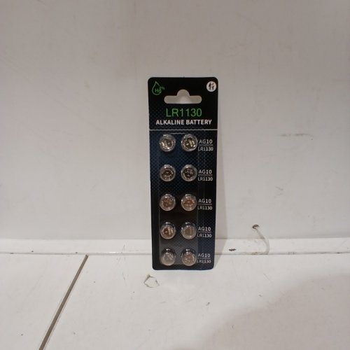 10PK HG AG10 WATCH/CAR REMOTE BATTERIES - (MODEL: LR1130) image 2