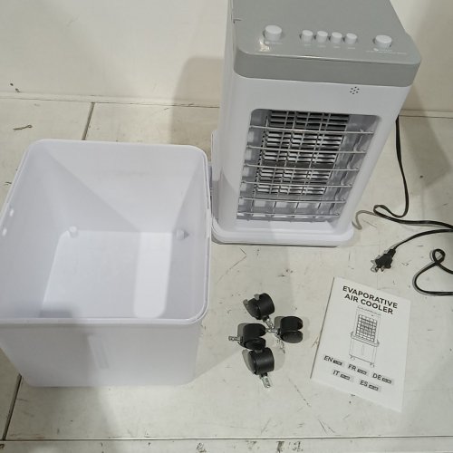 EVAPORATIVE AIR COOLER - 110 V, 70W - 12 L CAPACITY - WHITE (MODEL: GDS-620) image 4
