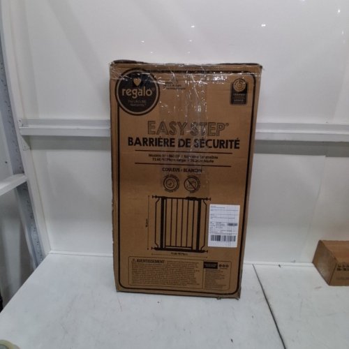 REGALO EASY STEP SAFETY GATE - 29"- 38.5" - WHITE (MODEL: 1160-DS) image 3