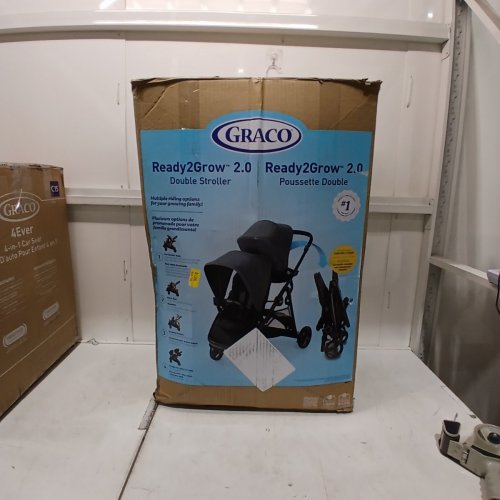 GRACO READY2GROW 2.0 DOUBLE STROLLER - RAFA/BLACK (MODEL: 2140042) image 6