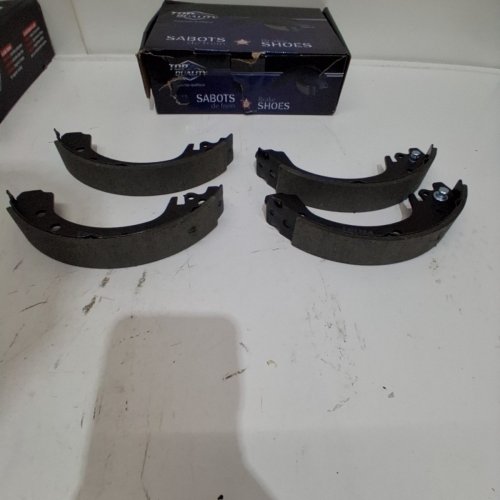 3PC REAR COATED BRAKE DRUMS AND BRAKE SHOES - FITS 1993-2002 TOYOTA COROLLA (MODEL: GCR-9545/NB-801B) image 6