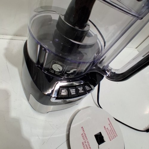HAMILTON BEACH STACK & SNAP FOOD PROCESSOR - 10 CUP - BLACK (MODEL: 70723C) image 4