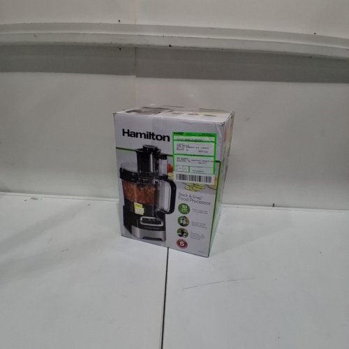 HAMILTON BEACH STACK & SNAP FOOD PROCESSOR - 10 CUP - BLACK (MODEL: 70723C) image 5
