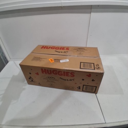 186PK HUGGIES SNUG AND DRY DIAPERS - SIZE 4 image 2