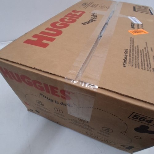 186PK HUGGIES SNUG AND DRY DIAPERS - SIZE 4 image 3