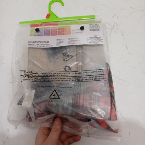 2PC TODDLER RUBIES WEREWOLF COSTUME - 2T - RED/BLACK/GREY (STYLE: 1002834) image 3