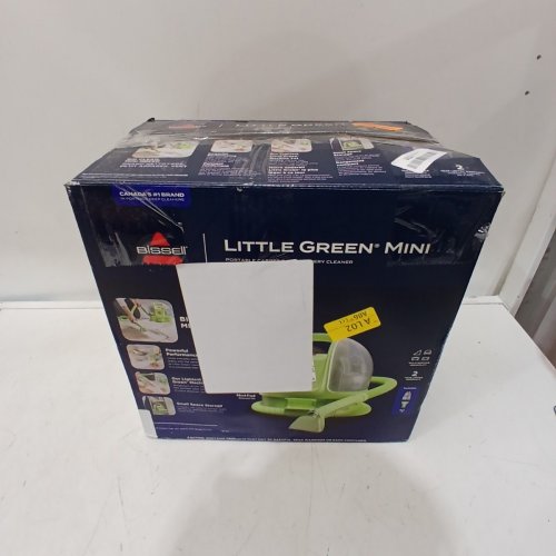 BISSELL MINI PORTABLE CARPET CLEANER - 16 OZ - GREEN (MODEL: 4064C) image 5