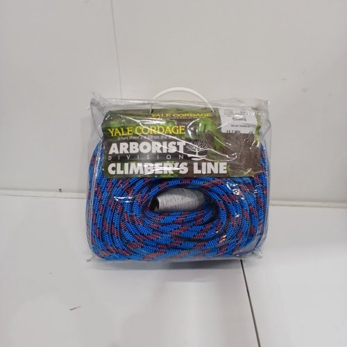 YALE CORDAGE ARBORIST CLIMBER'S LINE - 11.7 MM X 150FT - 2948KG BREAK STRENGTH - BLUE MOON 24 (MODEL: BMOON-150-TS) image 2