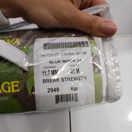 YALE CORDAGE ARBORIST CLIMBER'S LINE - 11.7 MM X 150FT - 2948KG BREAK STRENGTH - BLUE MOON 24 (MODEL: BMOON-150-TS) image 3