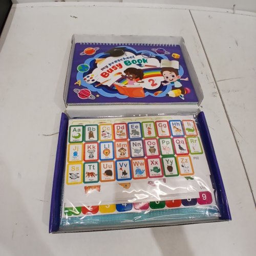 BUSY BOX TODDLER'S PRESCHOOL LEARNING FUN BOOK KIT image 2
