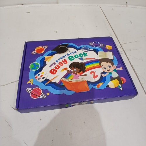 BUSY BOX TODDLER'S PRESCHOOL LEARNING FUN BOOK KIT image 3