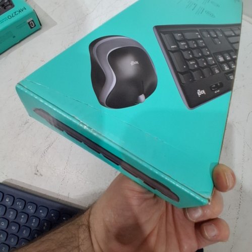LOGITECH WIRELESS KEYBOARD AND MOUSE COMBO - 2.4 GHZ WIRELESS - BLACK (MODEL: MK270) image 4