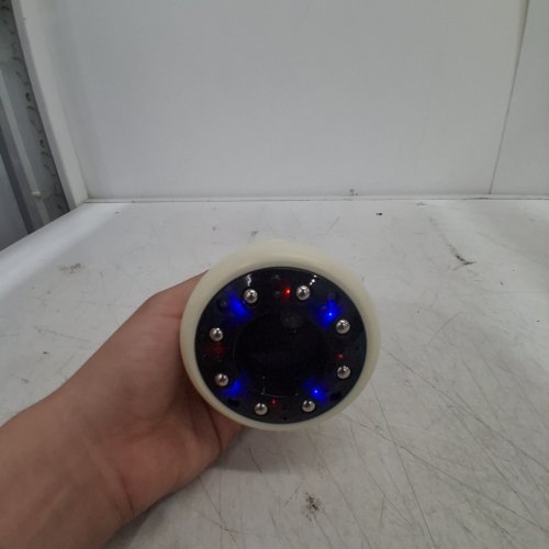 USB-RECHARGEABLE ABDOMINAL CUPPING MASSAGER WITH LED - GREEN (MODEL: BK-BG01) image 2