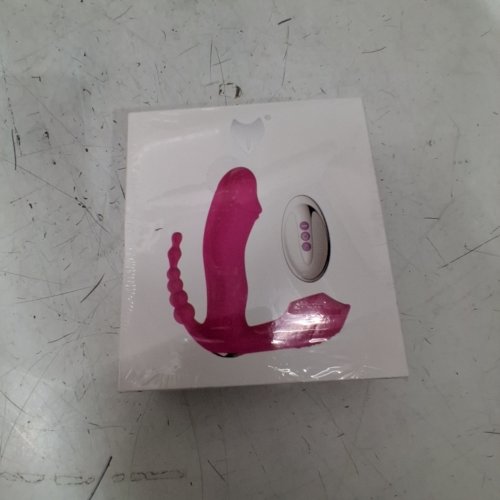 FOX 3-IN-1 G SPOT REMOTE CONTROL VIBRATING DILDO - PINK image 2