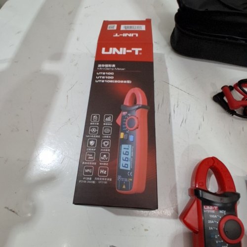 UNI-T MINI CLAMP METER - BLACK / RED image 4