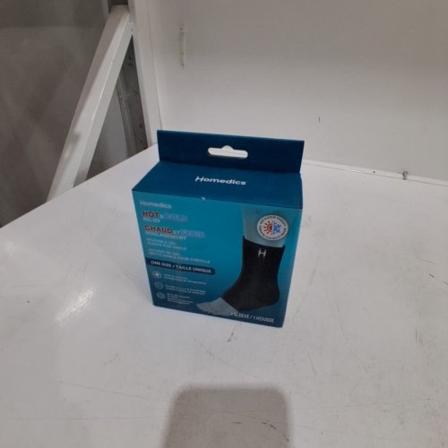 HOMEDICS HOT & COLD RELIEF GEL SLEEVE FOR ANKLE - ONE SIZE FITS MOST - BLACK image 3