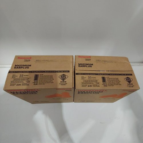 2 (200PR) HONEYWELL HOWARD LEIGHT MAXIMUM DISPOSABLE UNCORDED FOAM EARPLUGS - 33 DECIBELS - ORANGE (MODEL: MXM-1) - (400 PAIRS TOTAL) image 3