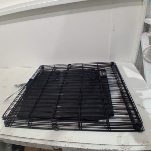 PJUCIEN 8 PANEL DOG PLAYPEN - 24" X 30" - BLACK (MODEL : PJU02-BC) image 2