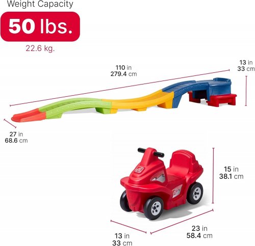 STEP2 RAPID RIDE HIDE EDITION UP & DOWN ROLLER COASTER - MULTICOLOUR (ITEM: 454099) image 2
