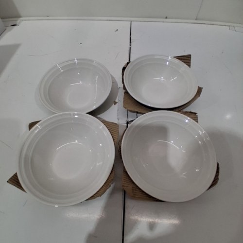 12PC BIANCO STRIPE DINNERWARE SET - WHITE (MODEL: 50474671) image 2