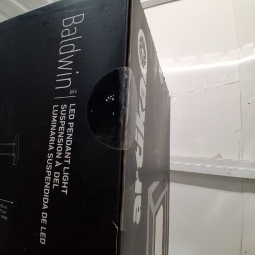 ARTIKA LED CRYSTAL PENDANT LIGHT - 5000K - 3100 LUMENS - MATTE BLACK (MODEL: BALDWIN/1650959) image 4