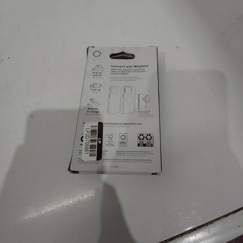 POPSOCKET MAGNETIC PHONE WALLET+ FOR MAGSAFE WITH MAGNETIC ADAPTER - FLORAL WHITE image 3