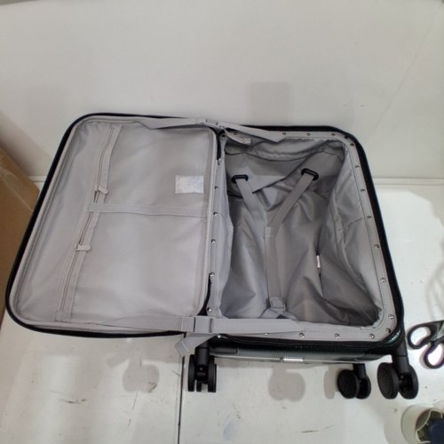 HANKE HARDSIDE ROLLING SUITCASE - 20" - BLACKISH GREEN (MODEL: KH9860) image 3