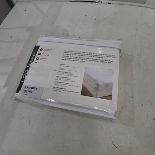 LDD HOME BED BUG WATERPROOF MATTRESS ENCASEMENT - KING - WHITE image 4