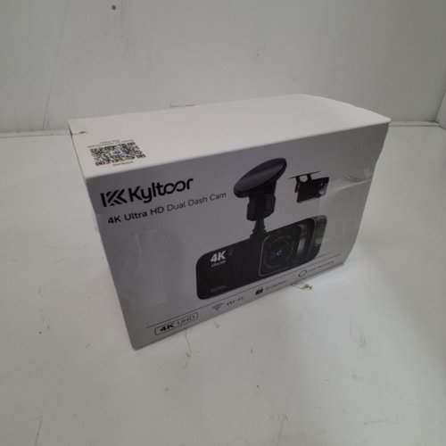 KYLTOOR DUAL 4 K UHD DASH CAM WITH BACK UP CAMERA - 3.16" SCREEN - 32GB SD INCLUDED - BLACK image 4