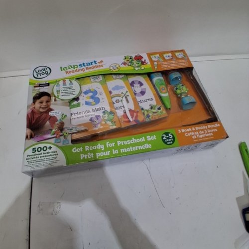 LEAP FROG LEAP START READING BUDDIES GET READY FOR PRESCHOOL SET - 500+ ACTIVITIES - AGES 2-5 - MULTI-COLOUR (MODEL: 6211 / 2049676) image 5