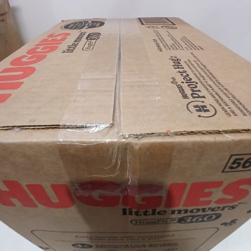 128PK BABY DISNEY HUGGIES LITTLE MOVERS HUGGFIT 360 DIAPERS - SIZE 5 - MICKEY MOUSE image 3