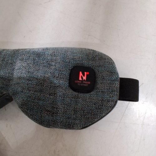 ADULTS UNISEX AROMA SEASON CORDLESS HEATED EYE MASK - OSFM - GREY image 2
