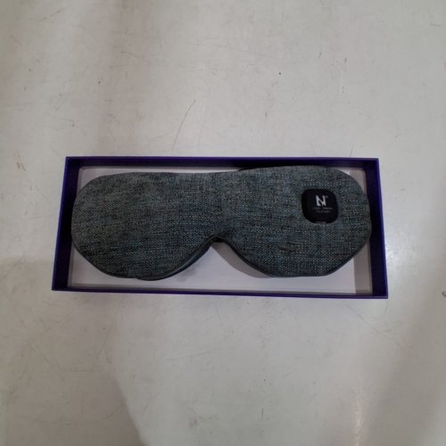 ADULTS UNISEX AROMA SEASON CORDLESS HEATED EYE MASK - OSFM - GREY image 3