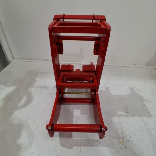 OKSTENCK PORTABLE WALL JACKS FOR FRAMING & LIFTING WALL BEAMS USED WITH 1-1/2" X 3-1/2" CEDAR POLES OR 1" DIAMETER STEEL TUBING UP TO 1,000 LBS LOAD CAPACITY - RED (ITEM: YL0126) image 6