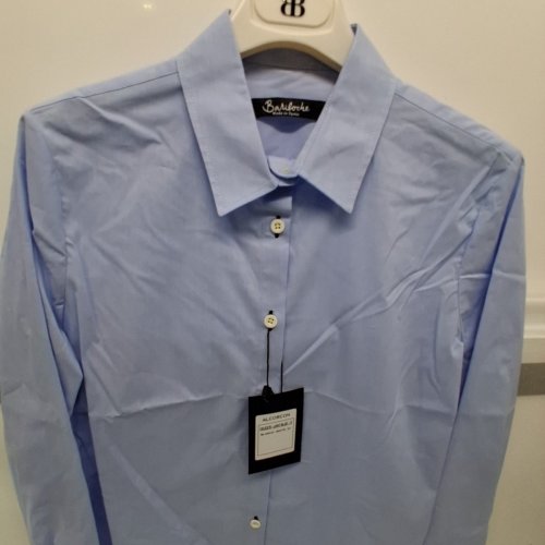 WOMEN'S BARILOCHE BUTTON-UP SHIRT - SMALL / MEDIUM - 38 - LIGHT BLUE (STYLE : ALCORCON) image 4