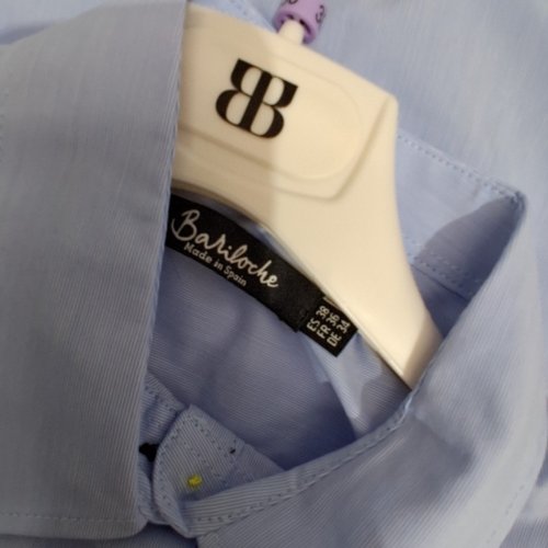 WOMEN'S BARILOCHE BUTTON-UP SHIRT - SMALL / MEDIUM - 38 - LIGHT BLUE (STYLE : ALCORCON) image 5