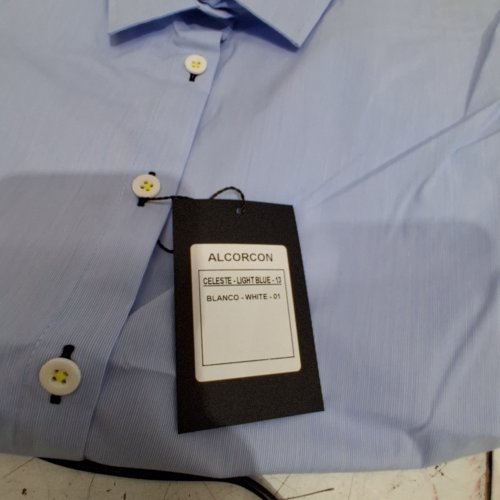 WOMEN'S BARILOCHE BUTTON-UP SHIRT - SMALL / MEDIUM - 38 - LIGHT BLUE (STYLE : ALCORCON) image 7