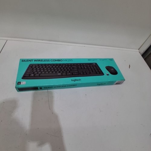 LOGITECH WIRELESS KEYBOARD WITH SILENT TOUCH TECHNOLOGY - BLACK (MODEL: MK295) image 2