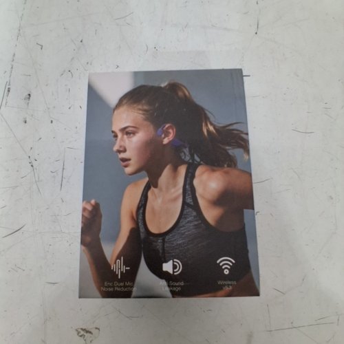 SANOTO BONE CONDUCTION WIRELESS OPEN EAR HEADPHONES IPX7 WATERPROOF - BLACK - (MODEL: ‎DG08) image 4