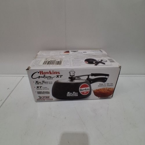 HAWKINS CONTURA BLACK XT PRESSURE COOKER - 3 L - BLACK (MODEL: CXT30) image 4