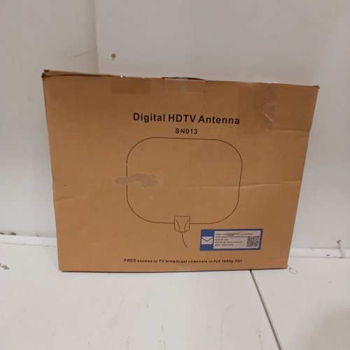 INDOOR/OUTDOOR LONG RANGE 4K HD TV ANTENNA - 1800+ MILE RANGE - BLACK (MODEL: SN013) image 3