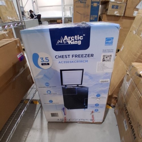 ARCTIC KING 3.5CU.FT CHEST FREEZER - BLACK - (MODEL: AC35ESKCR1RCM) image 11