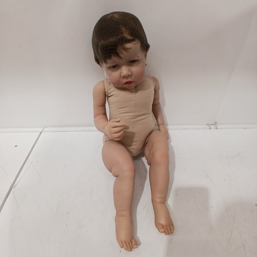 REBORN BABY BOY VINYL DOLL TOY SET WITH SUITS / PACIFIER / DIAPER & BIRTH CERTIFICATE - 20" (MODEL: 20NPK17-2-0027-B) image 3