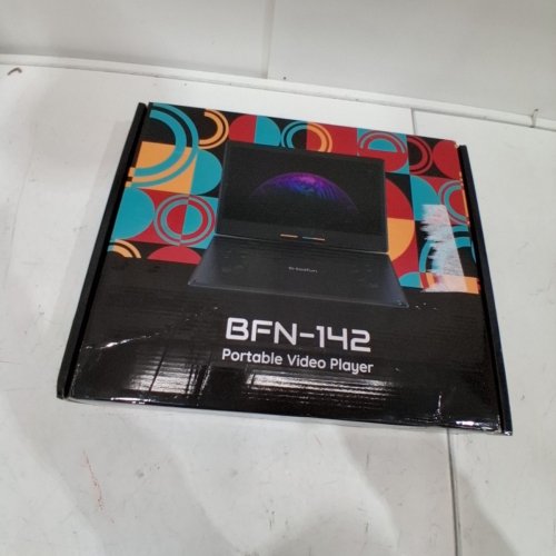 BOIFUN PORTABLE DVD PLAYER WITH 14.1" LARGE HD SCREEN - BLACK (MODEL: BFN-142) image 5