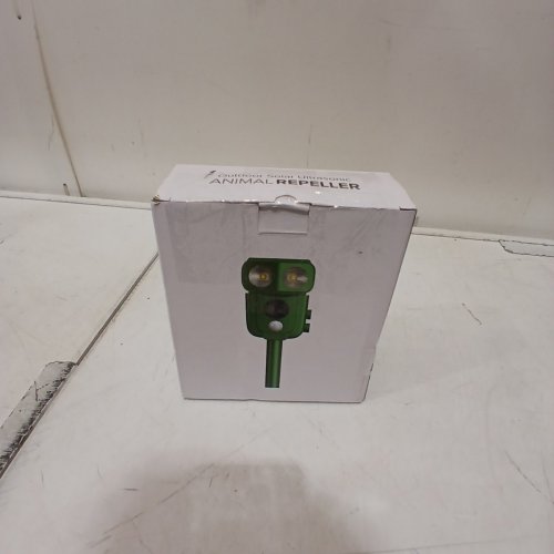 CUSBUS SOLAR-POWERED ULTRASONIC ANIMAL REPELLER - IP54 WATERPROOF - GREEN image 4