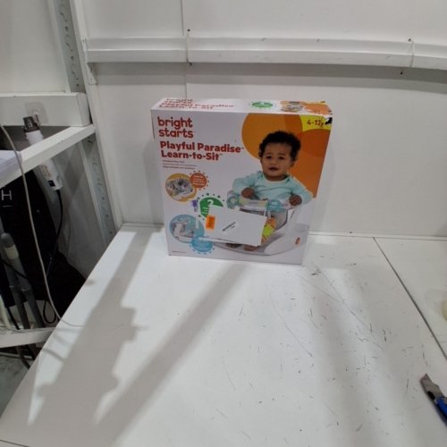 INFANT'S BRIGHT STARTS LEARN-TO-SIT FLOOR SEAT - PLAYFUL PARADISE - (MODEL: 12956) image 2