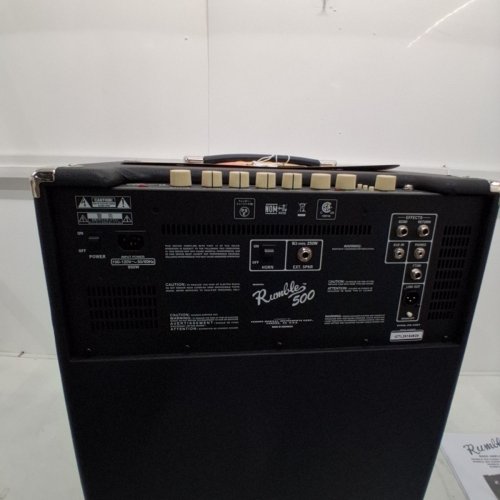 FENDER RUMBLE 500 V3 BASS COMBO AMPLIFIER - BLACK (MODEL : RUMBLEV3500) image 5