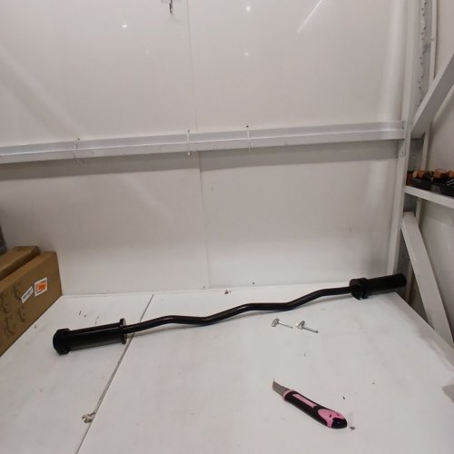 CAP BARBELL OLYMPIC EZ CURL BAR - 47" - BLACK (MODEL: OBIS-47B) image 2